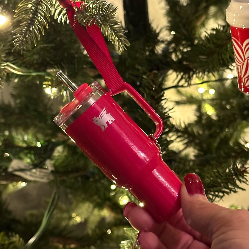 Stanley Target e.l.f. Collab Ornament Keychain